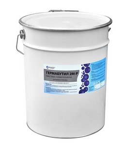 Мастика герметизирующая бутилкаучуковая ГЕРМАБУТИЛ 2М-Р «Plest»